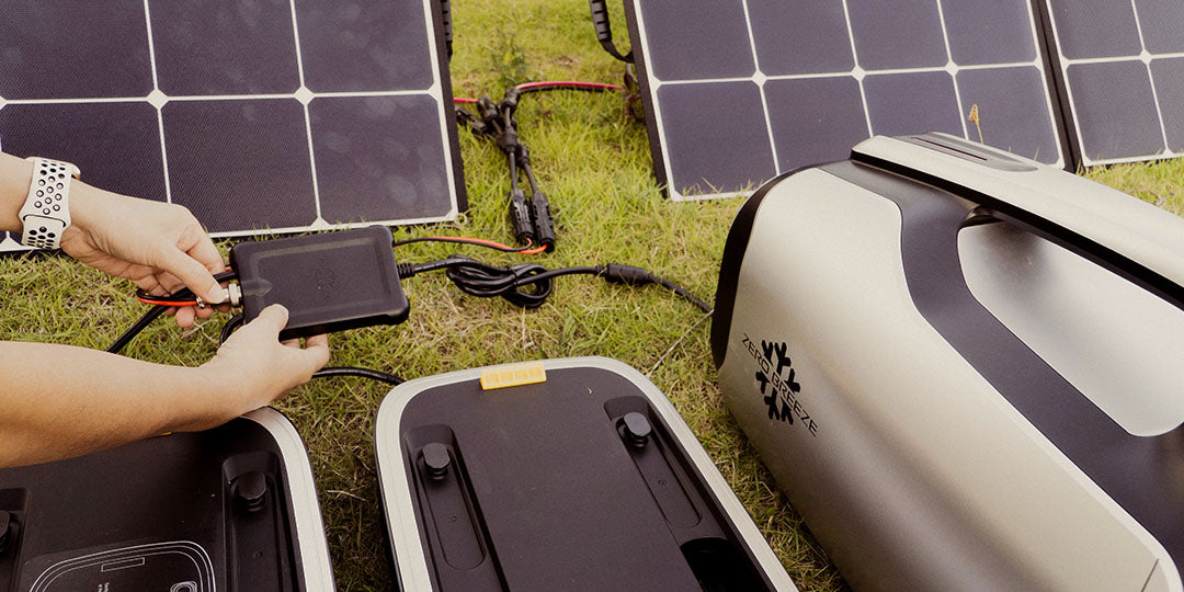 How to Achieve Simultaneous Charging Batteries and Usage for Mark 2 Air Conditioners