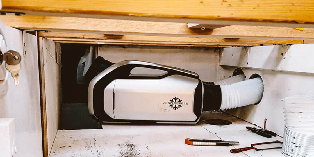 Using ZERO BREEZE Mark 2 in A Campervan