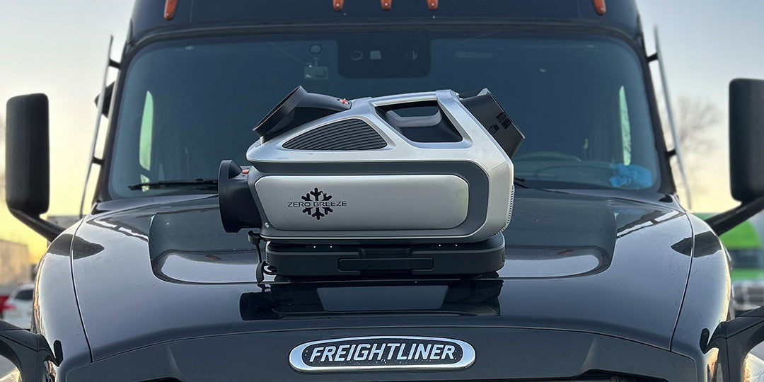 Stay Cool Overnight Without Idling: A Real-World Look at the ZERO BREEZE Mark 3 in a Semi-Truck Sleeper Cab
