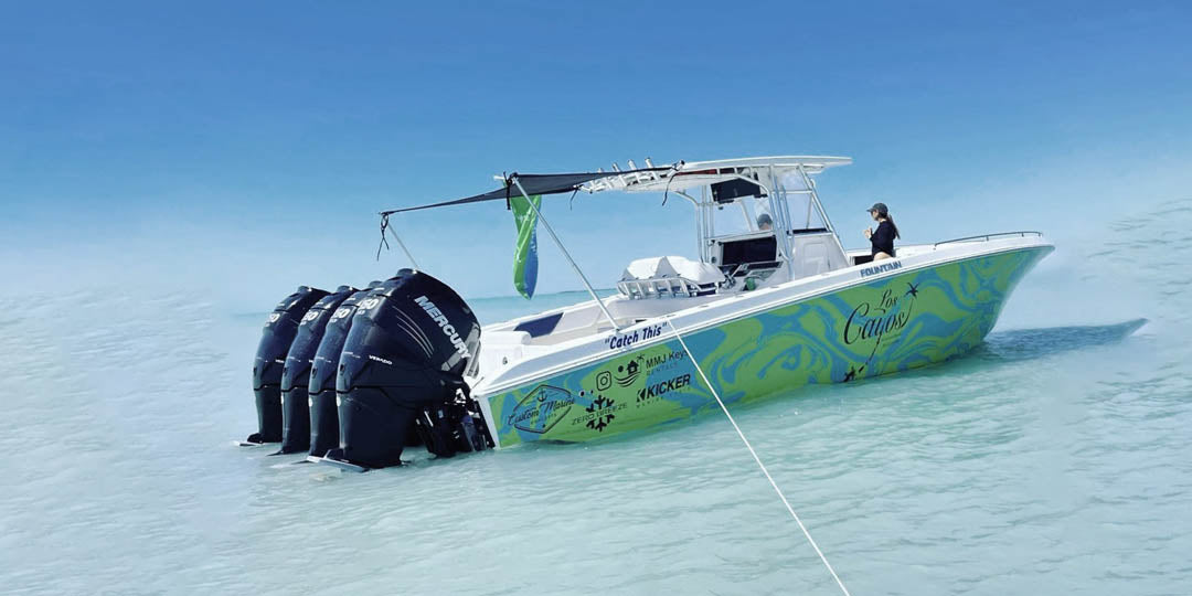 Air Conditioner for A Fountain Powerboat