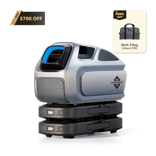 ZERO BREEZE Mark 3 (AC + 2 Batteries)