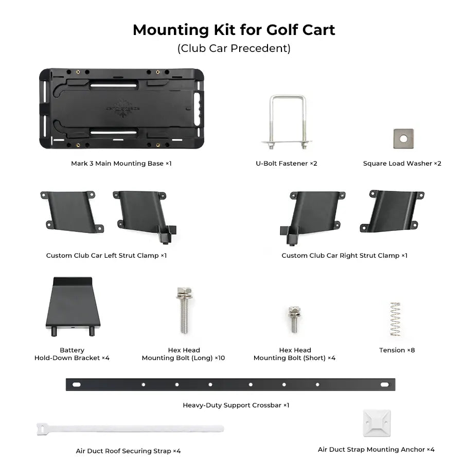 ZERO BREEZE Mark 3 Mounting Kit