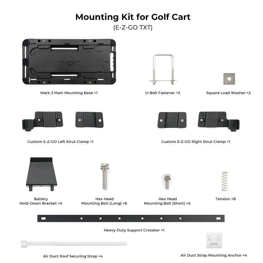 ZERO BREEZE Mark 3 Mounting Kit