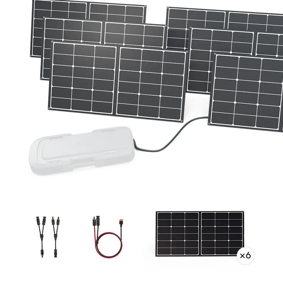 ZERO BREEZE Solar Panel Kit for Mark 3 Battery
